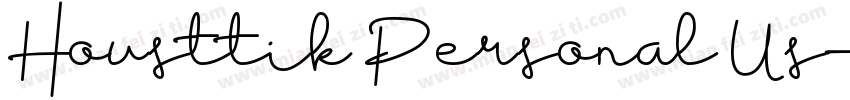 Housttik Personal Us字体转换